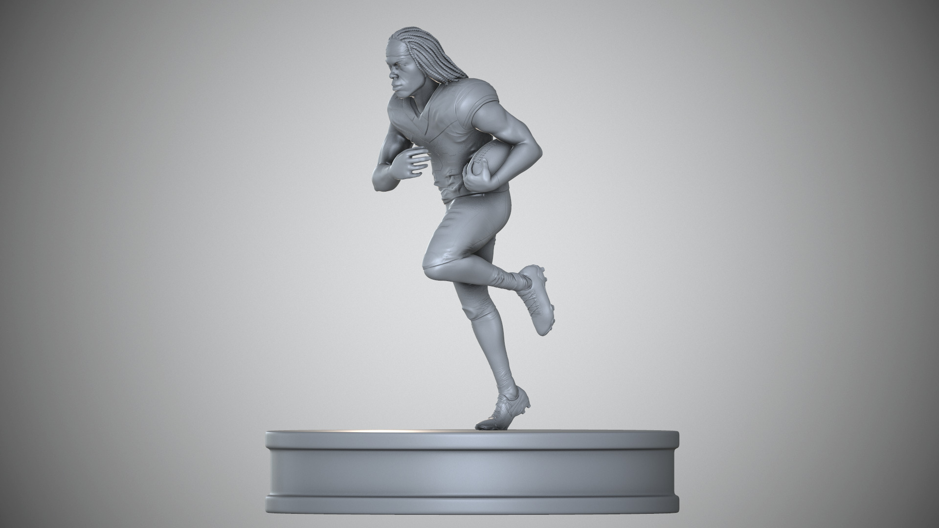 Jahmyr Gibbs 3D print model_3
