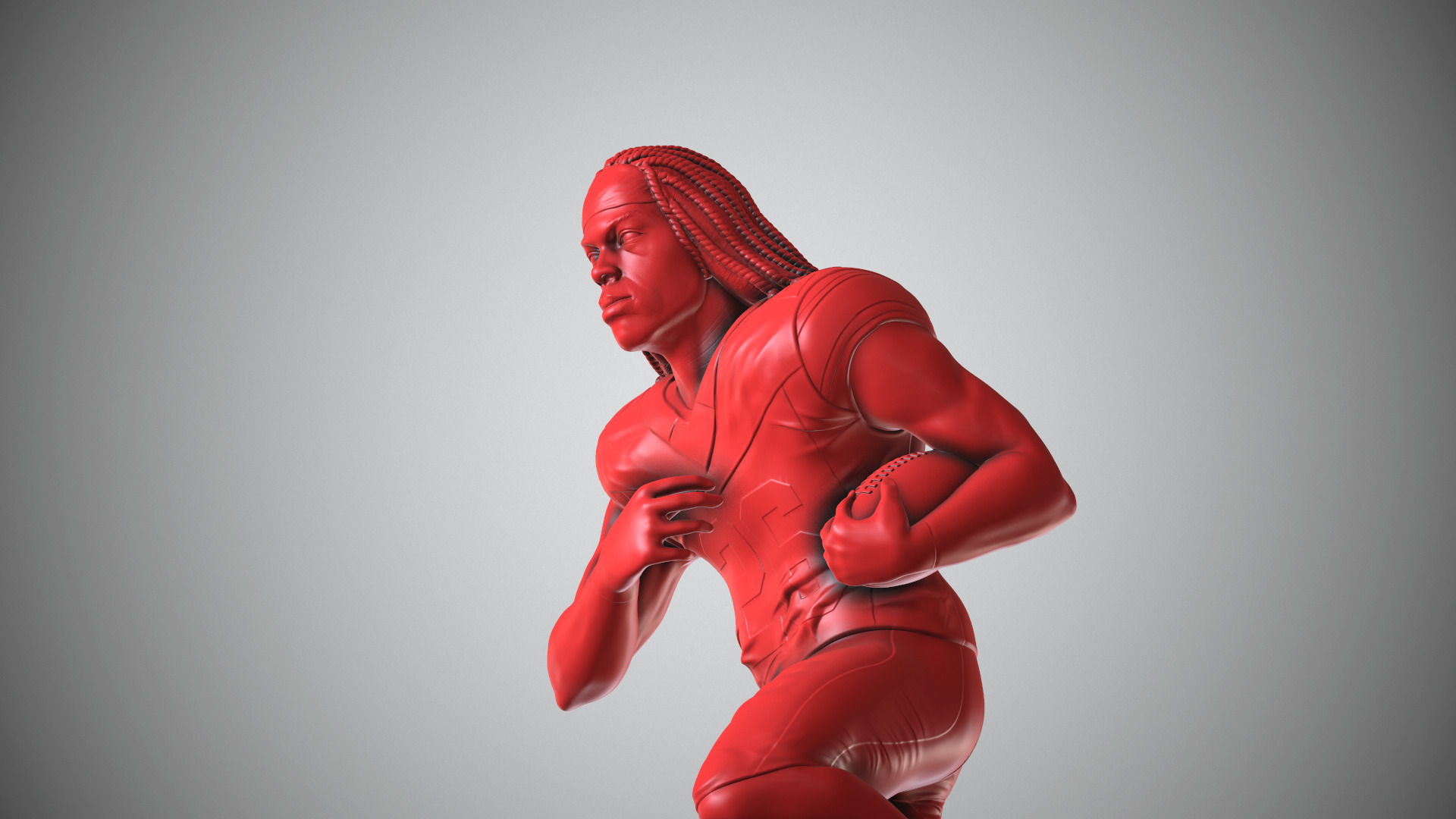 Jahmyr Gibbs 3D print model_9