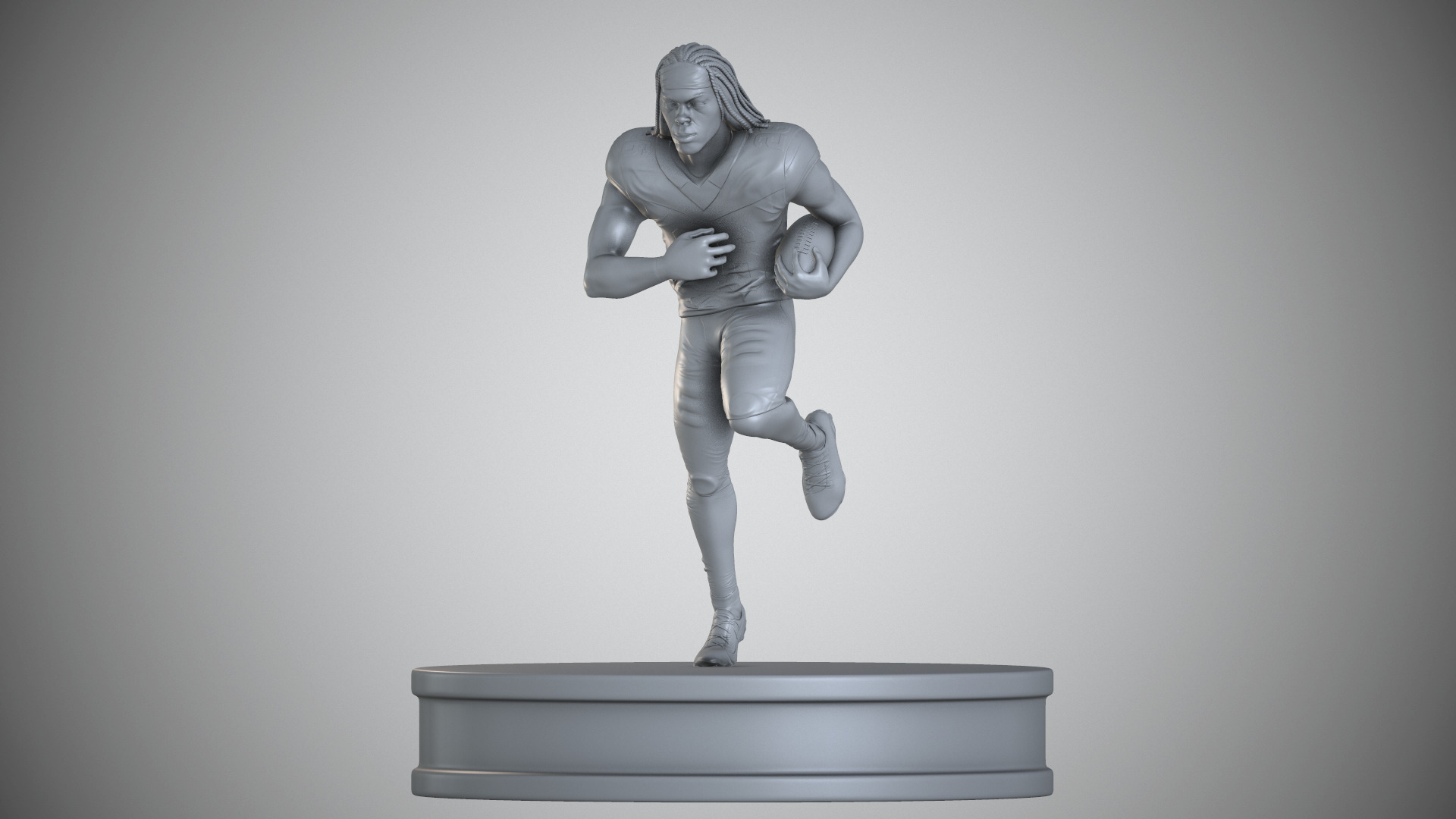 Jahmyr Gibbs 3D print model_1