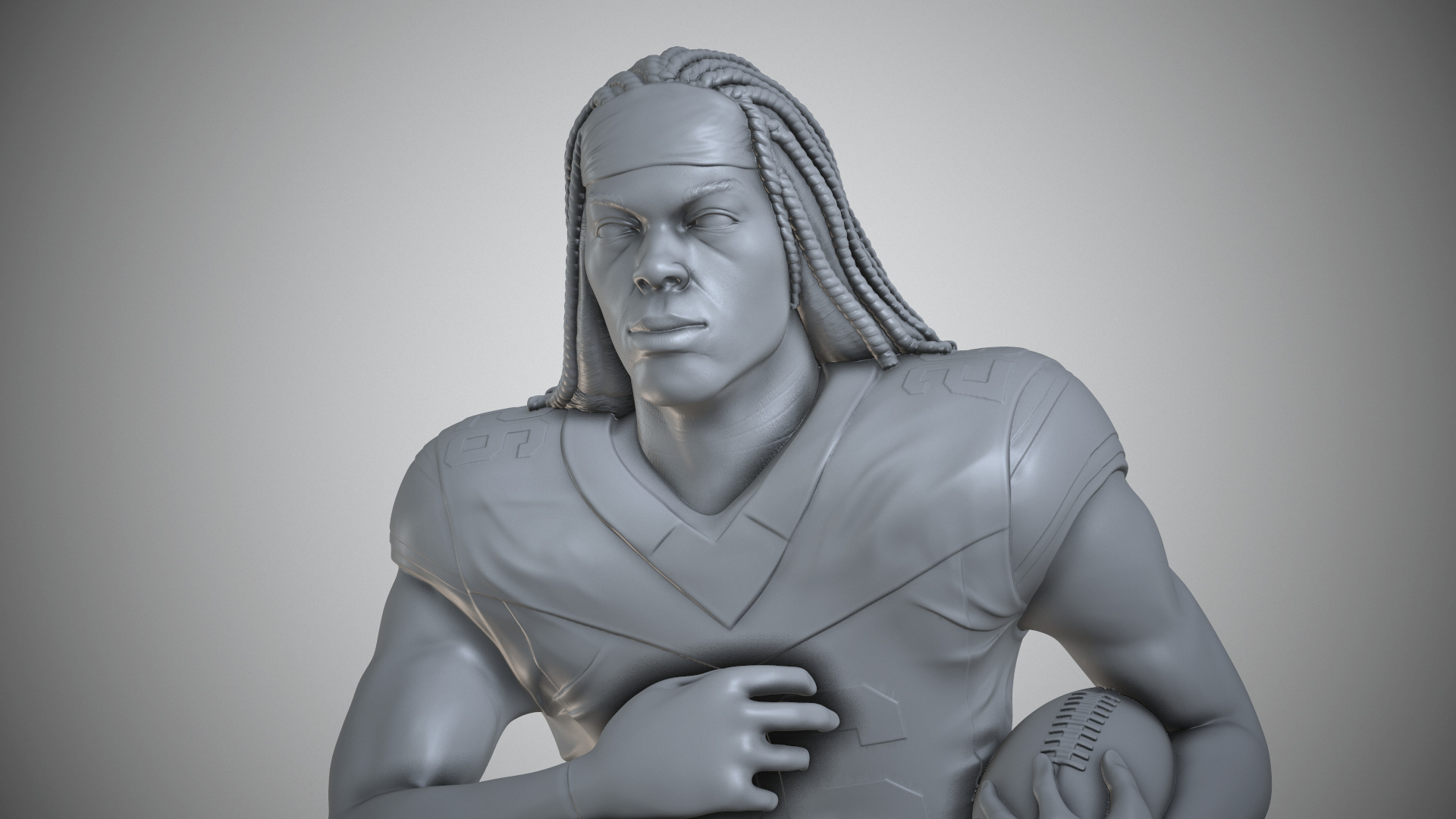 Jahmyr Gibbs 3D print model_7