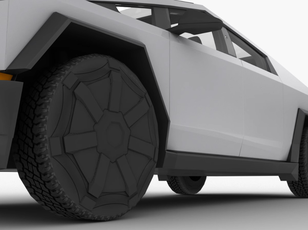 Tesla Cyber Truck  2024 3D model_13