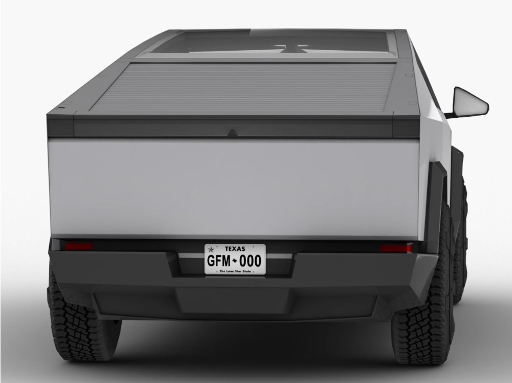 Tesla Cyber Truck  2024 3D model_14