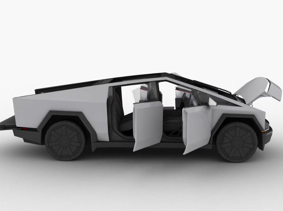 Tesla Cyber Truck  2024 3D model_11