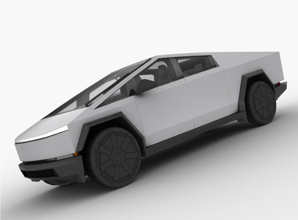 Tesla Cyber Truck  2024 3D model_12