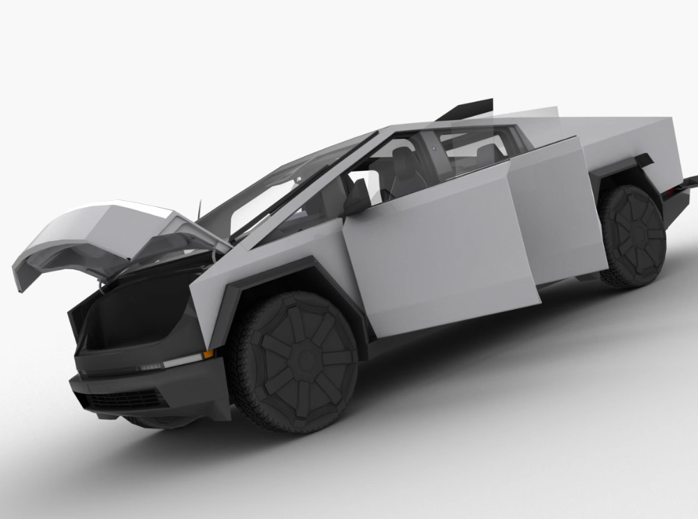 Tesla Cyber Truck  2024 3D model_27