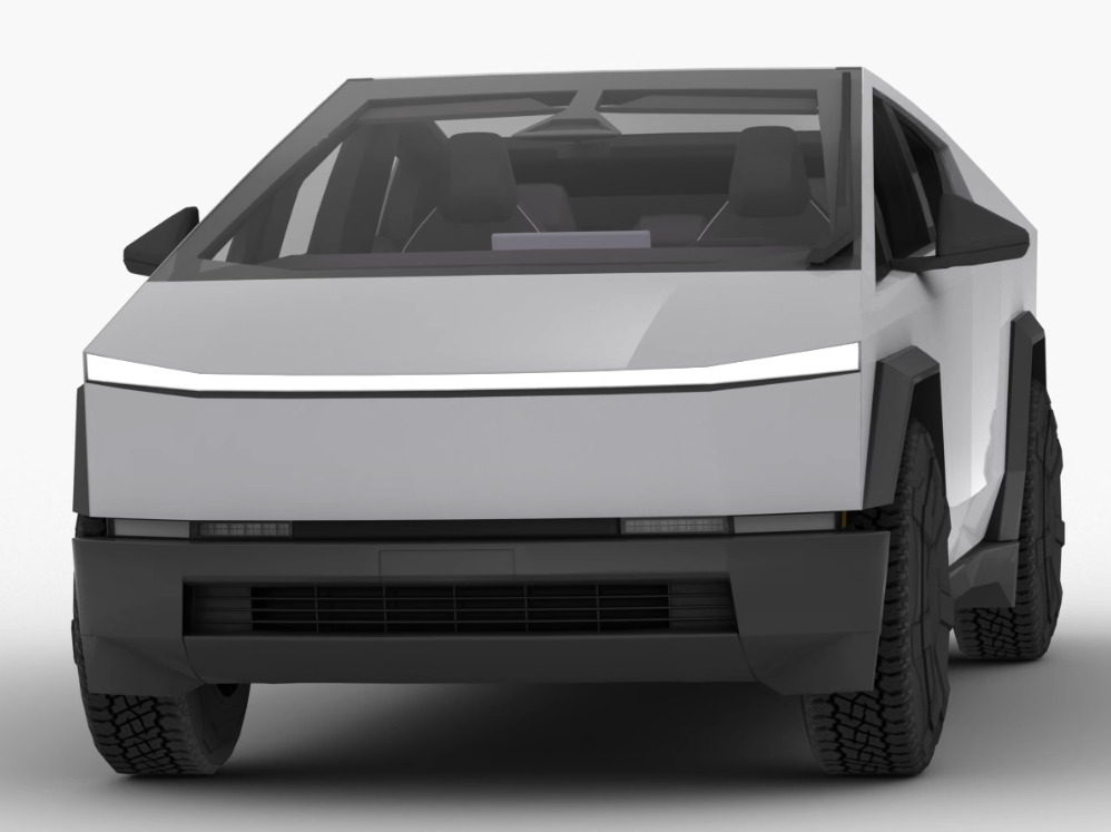 Tesla Cyber Truck  2024 3D model_15