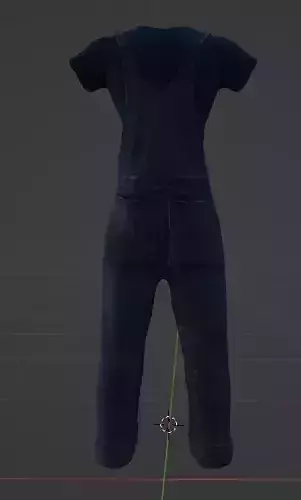 Mens Overalls with Shortsleeve tee