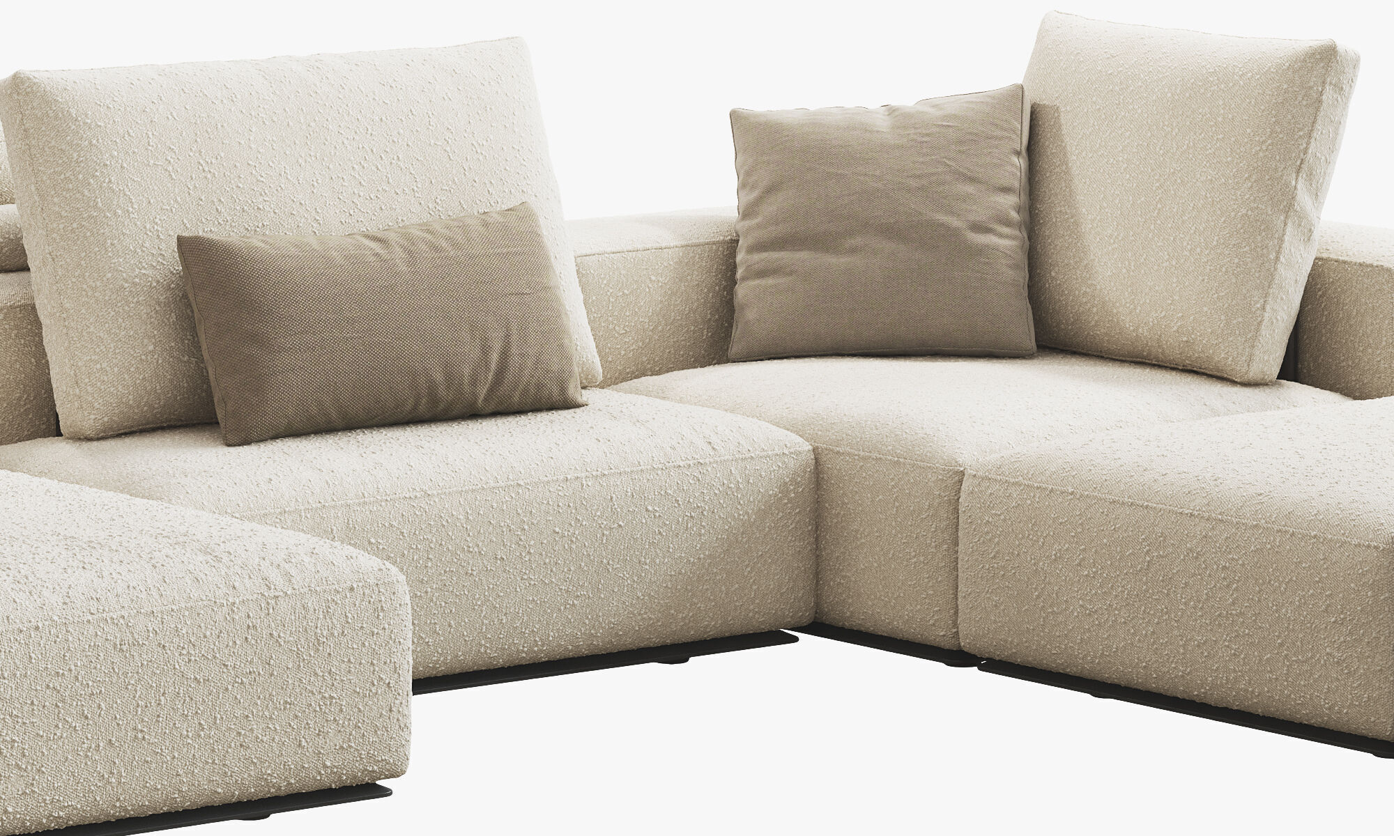 Poliform Westside Sofa set 4 3D model_4