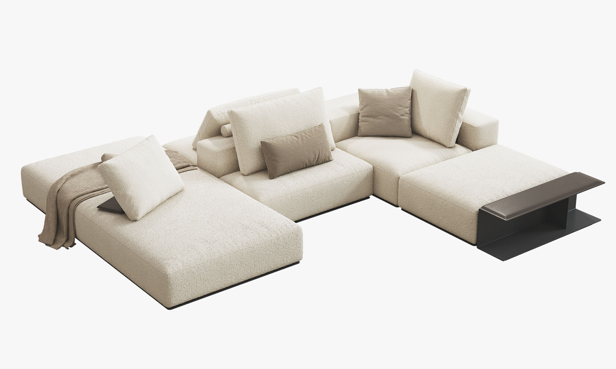 Poliform Westside Sofa set 4 3D model_5