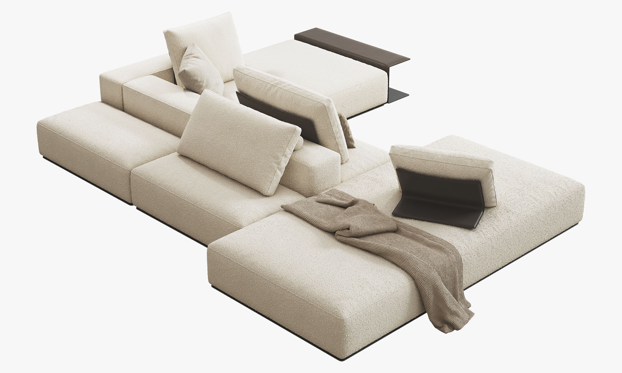 Poliform Westside Sofa set 4 3D model_13
