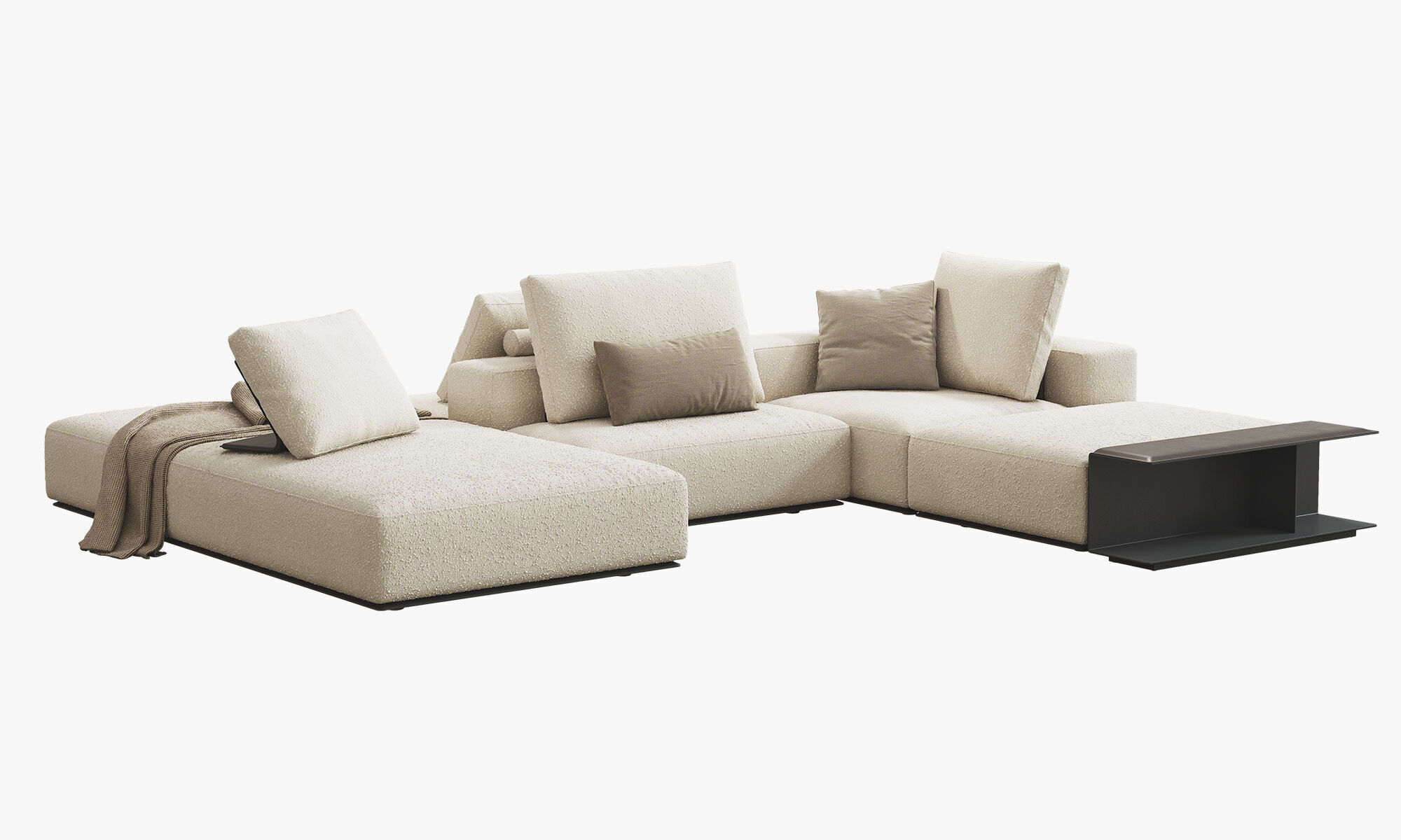 Poliform Westside Sofa set 4 3D model_3
