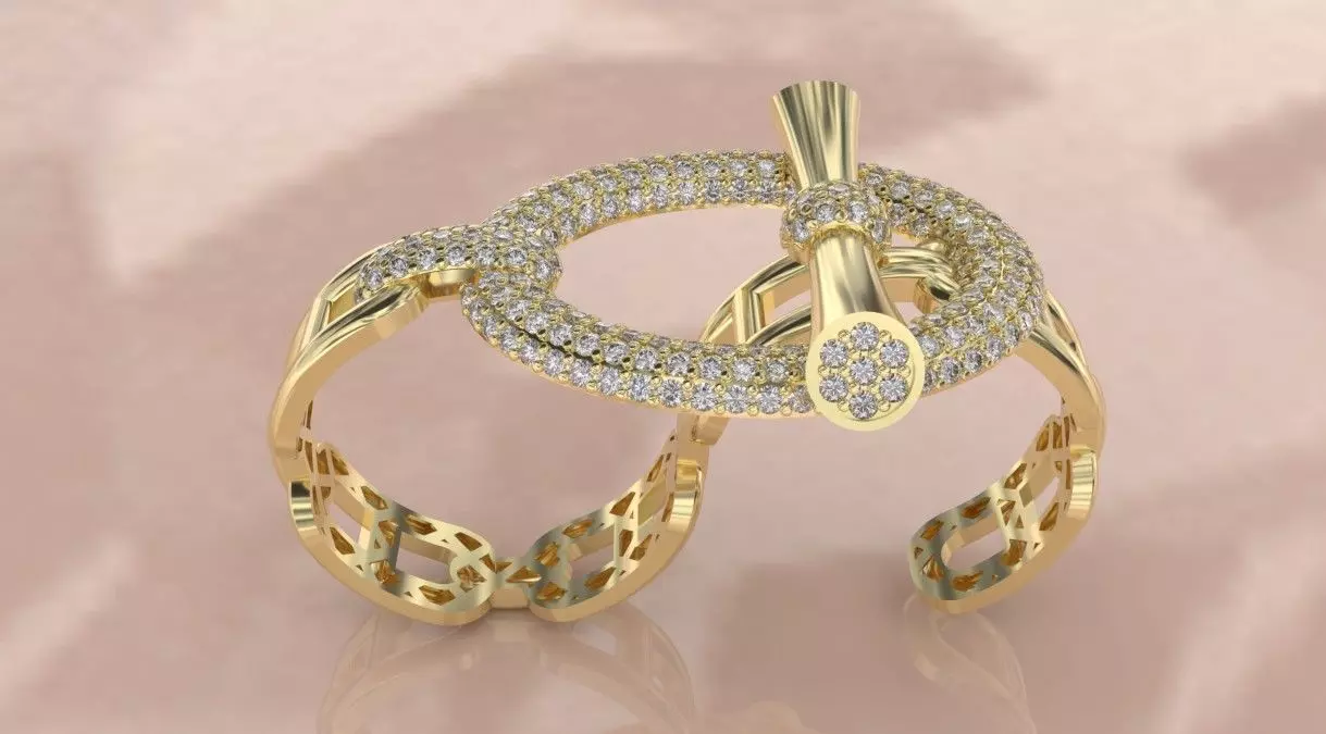 HERMES RING 3D print model_0