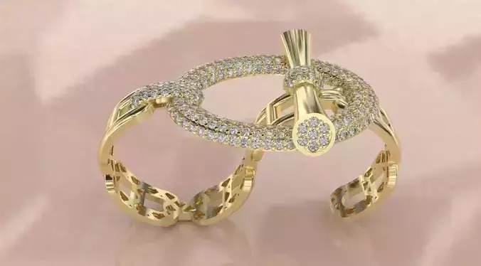 HERMES RING 3D print model