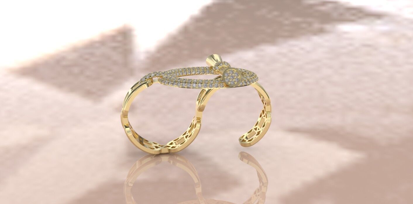 HERMES RING 3D print model_1