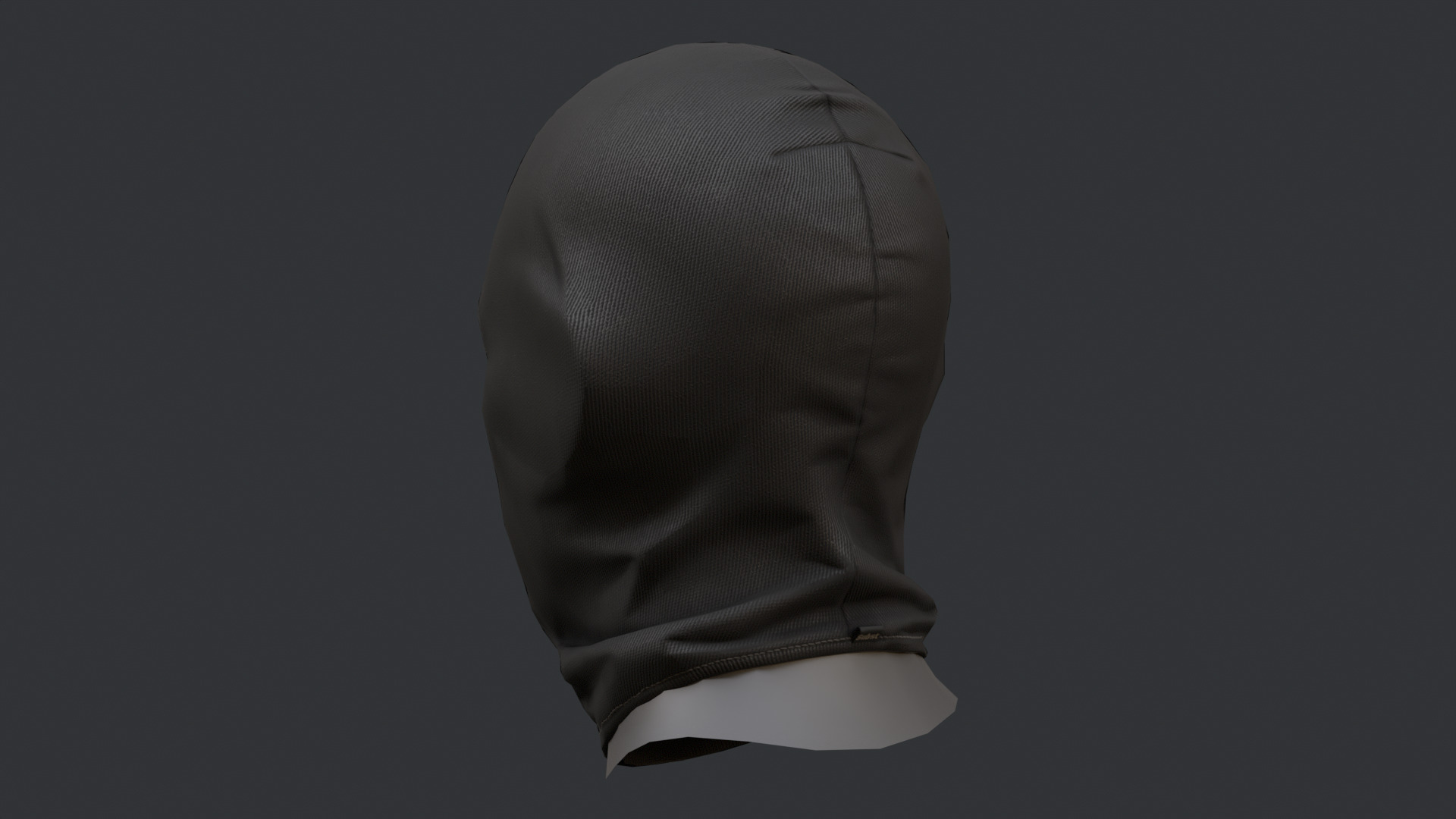Balaclava  Low-poly 3D model_6