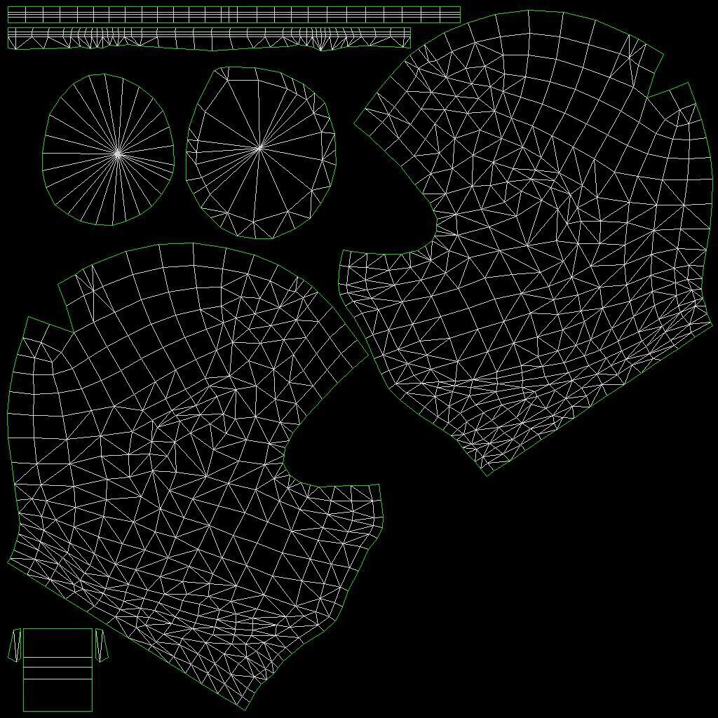 Balaclava  Low-poly 3D model_17