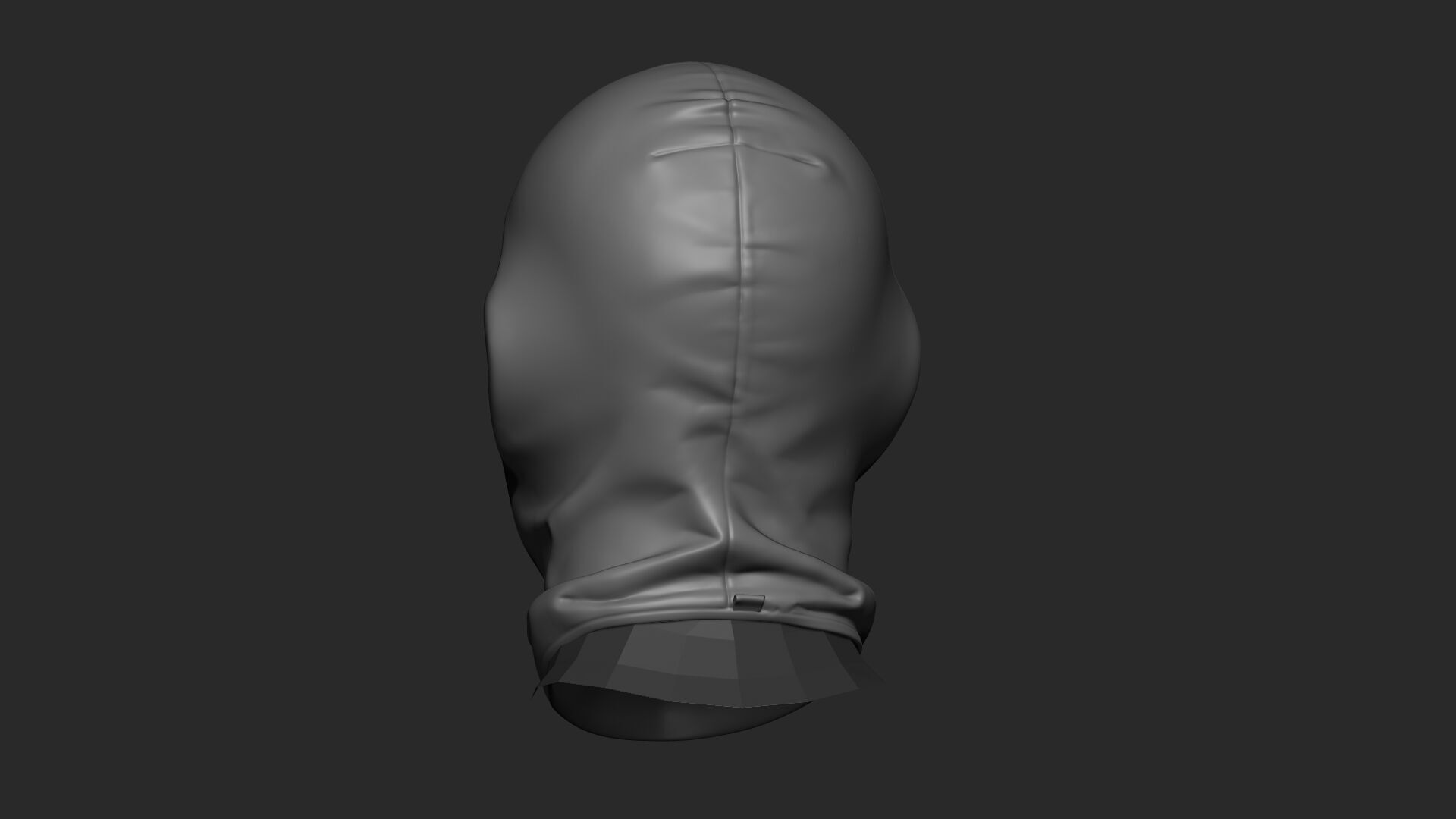 Balaclava  Low-poly 3D model_13