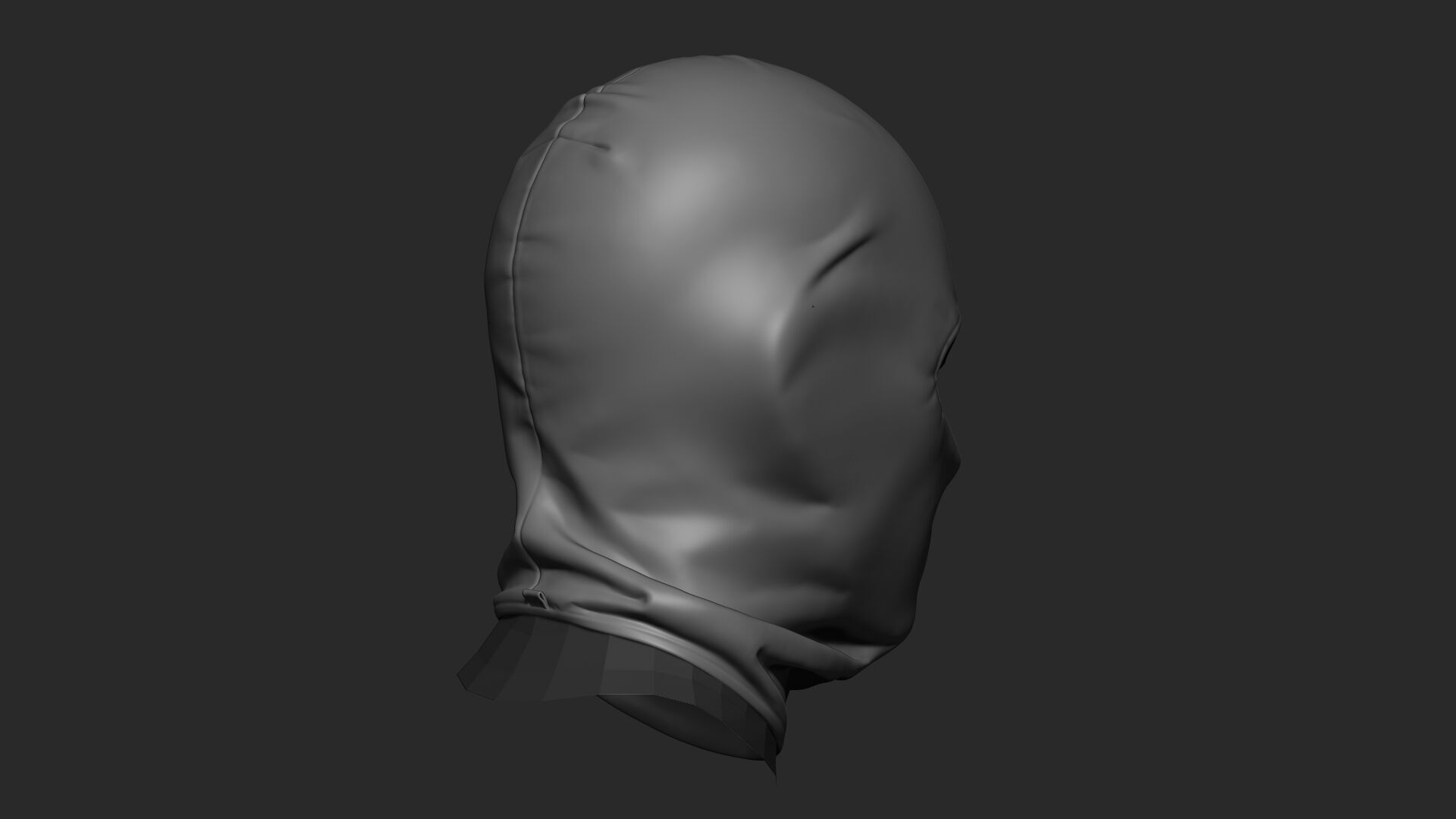 Balaclava  Low-poly 3D model_14