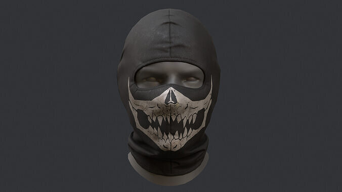 Balaclava  Low-poly 3D model