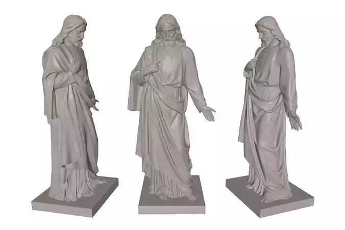 Sacred Figure Statue  3D print model