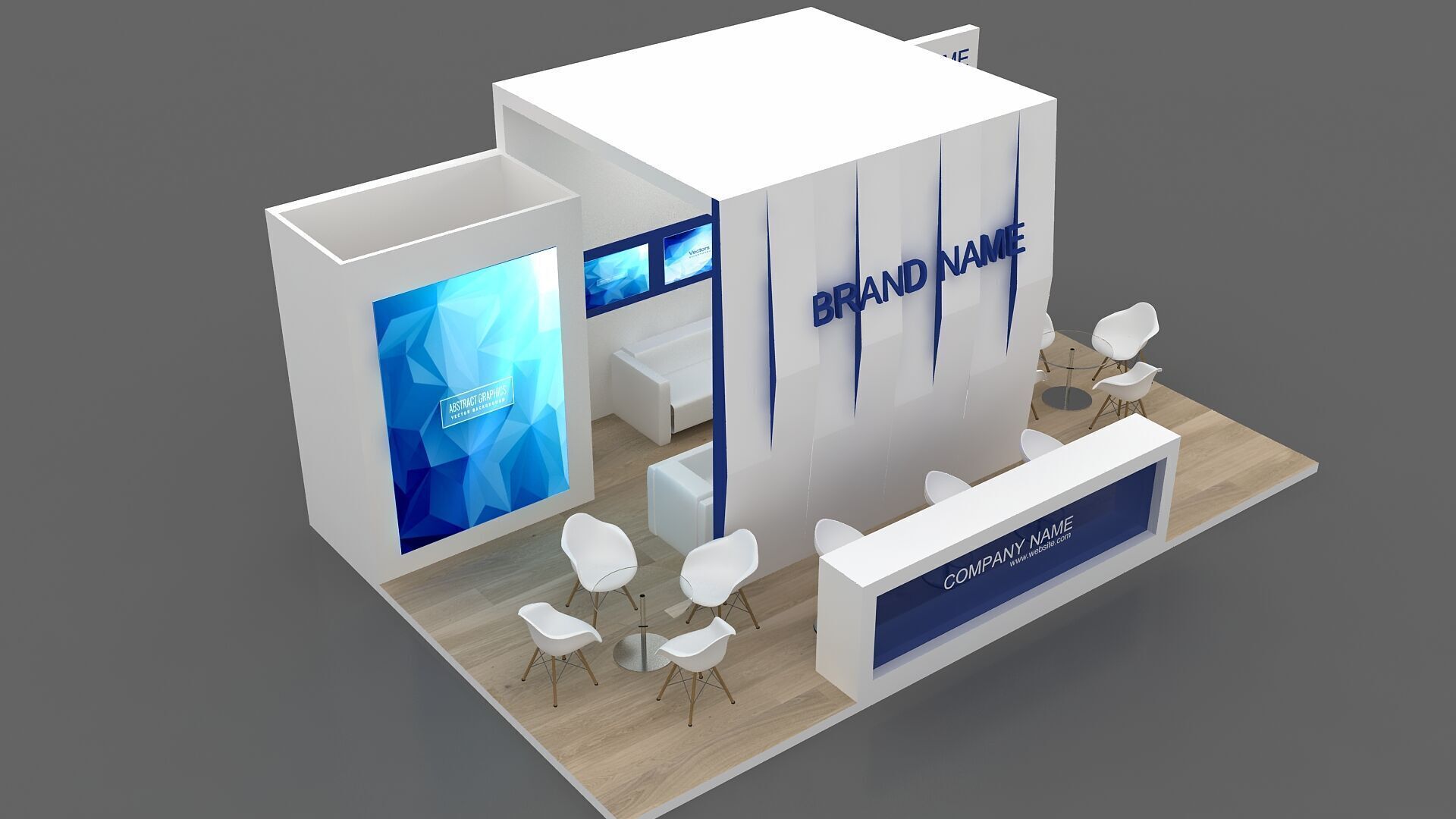 Exhibition 3D 3D model_5