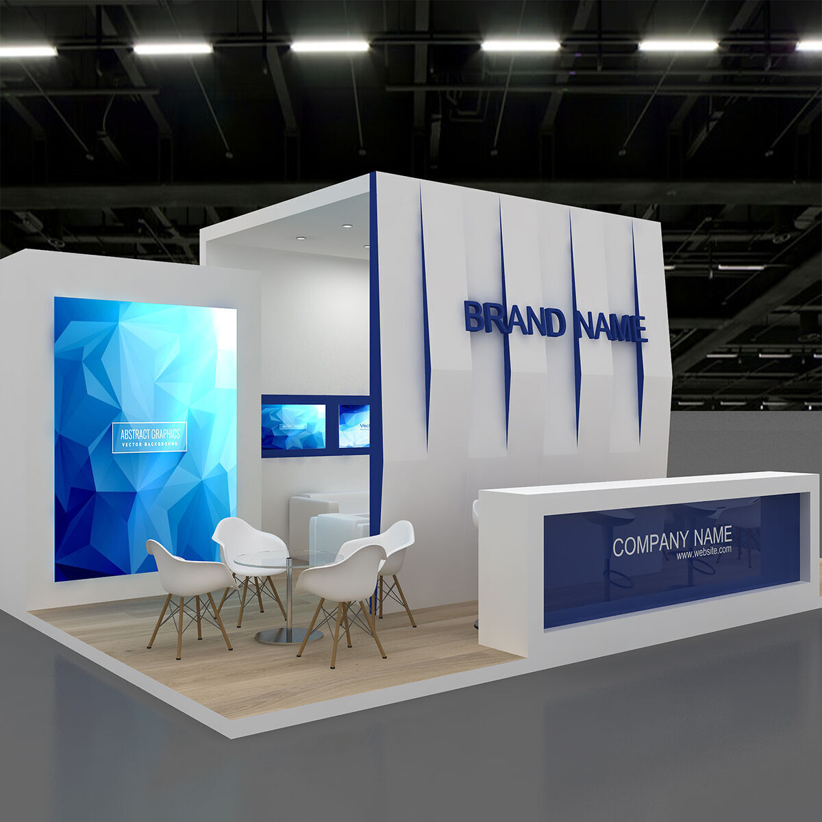 Exhibition 3D 3D model_1