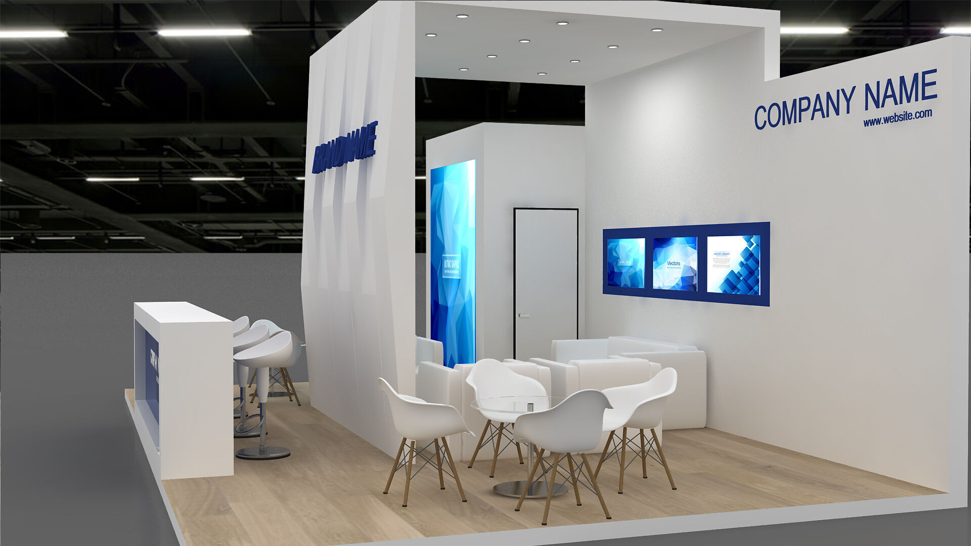 Exhibition 3D 3D model_4