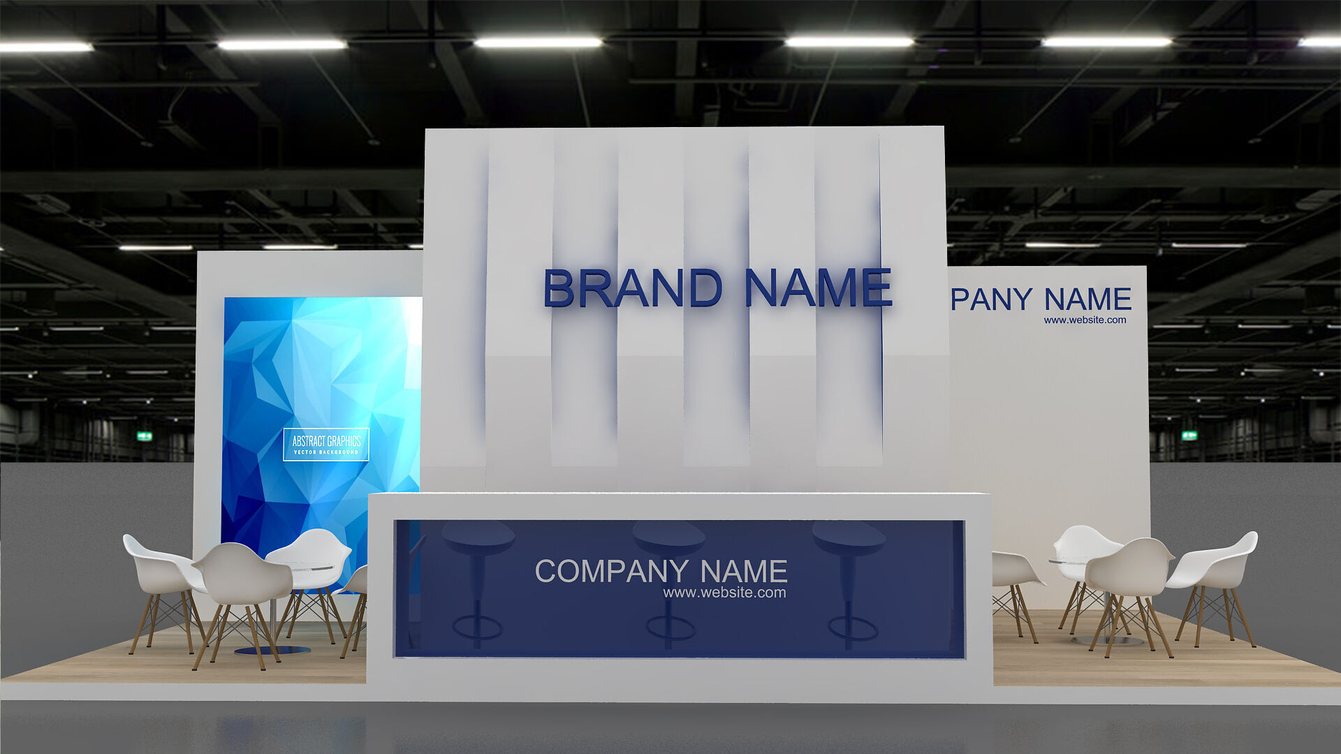 Exhibition 3D 3D model_2