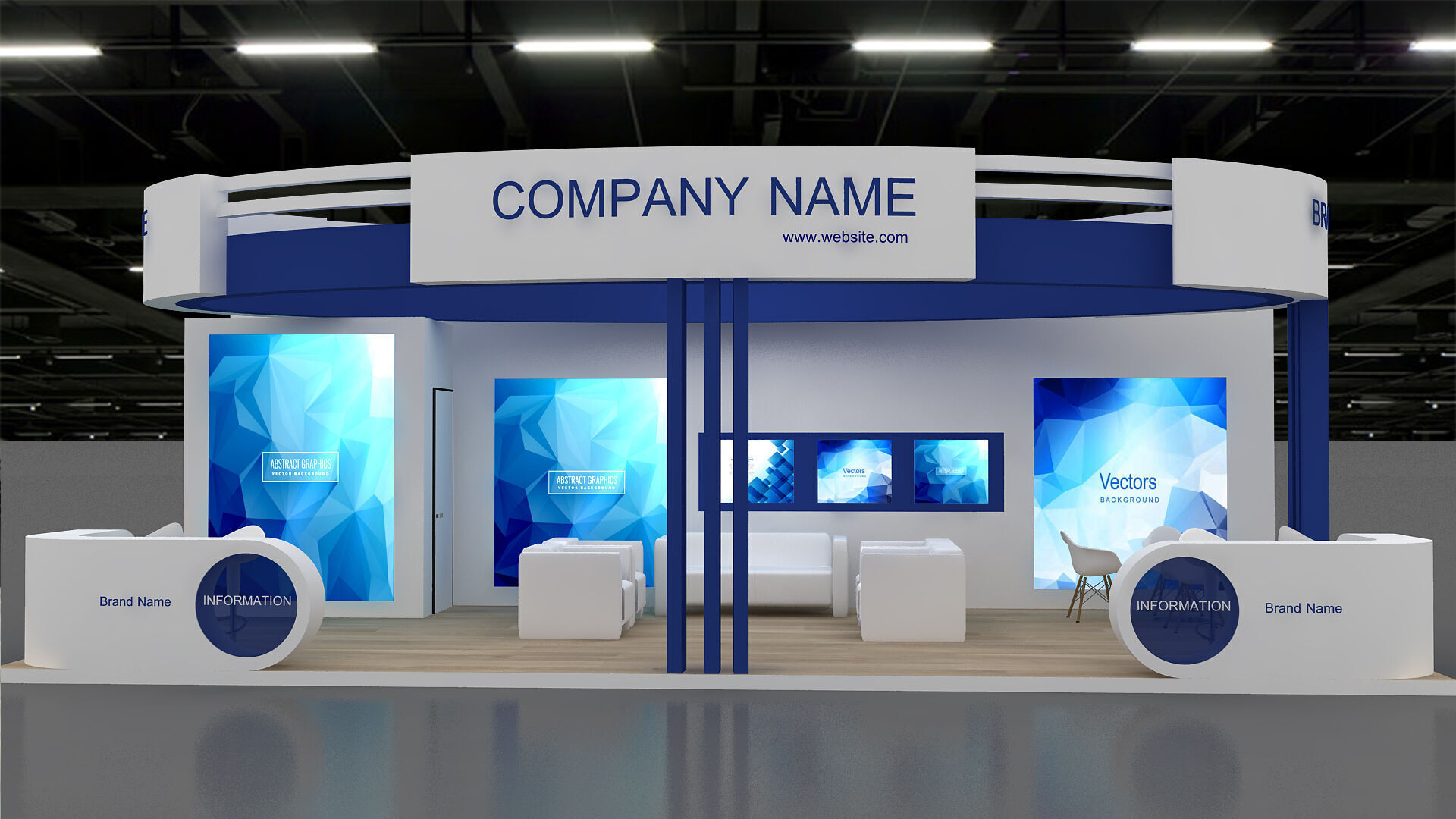 Exhibition 3D 3D model_3