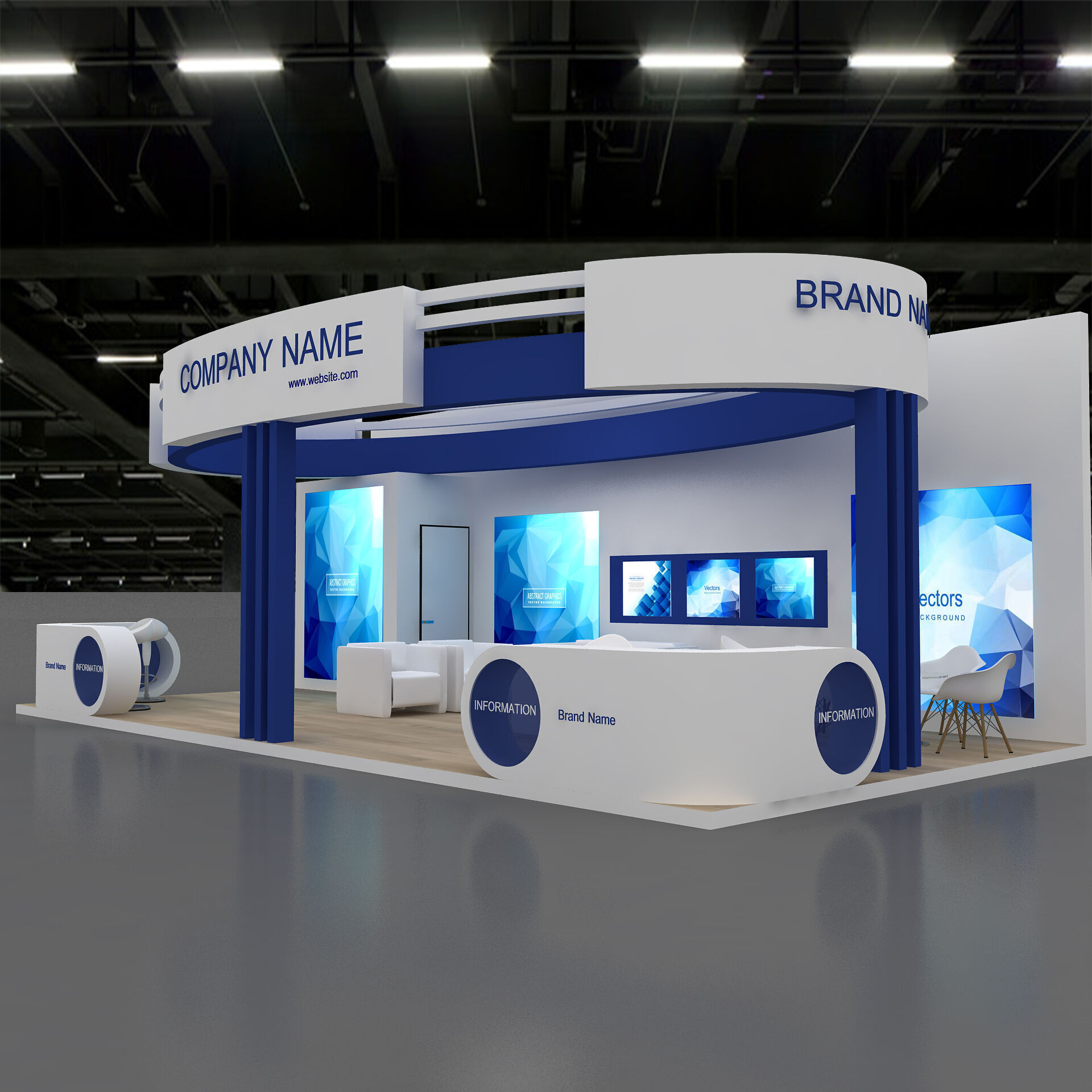 Exhibition 3D 3D model_6