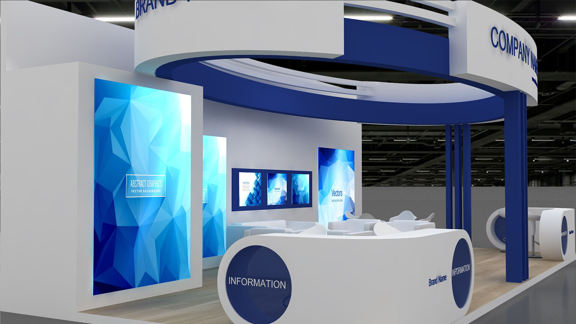 Exhibition 3D 3D model_4