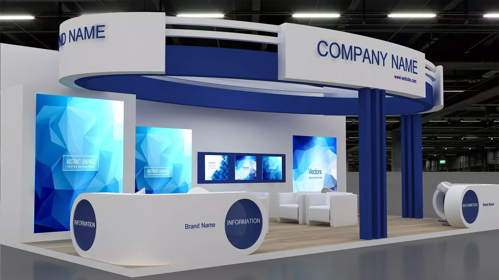 Exhibition 3D 3D model_1