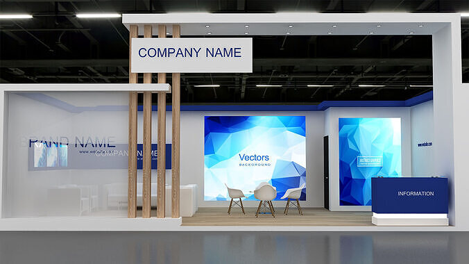 Exhibition 3D 3D model