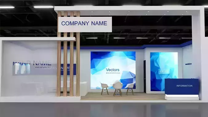 Exhibition 3D 3D model Exhibition 3D 3D model