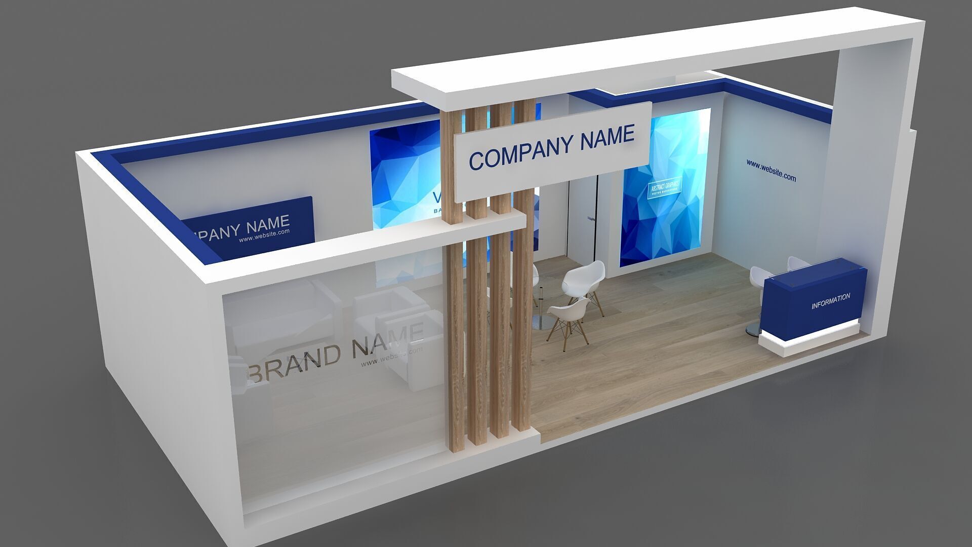 Exhibition 3D 3D model_3