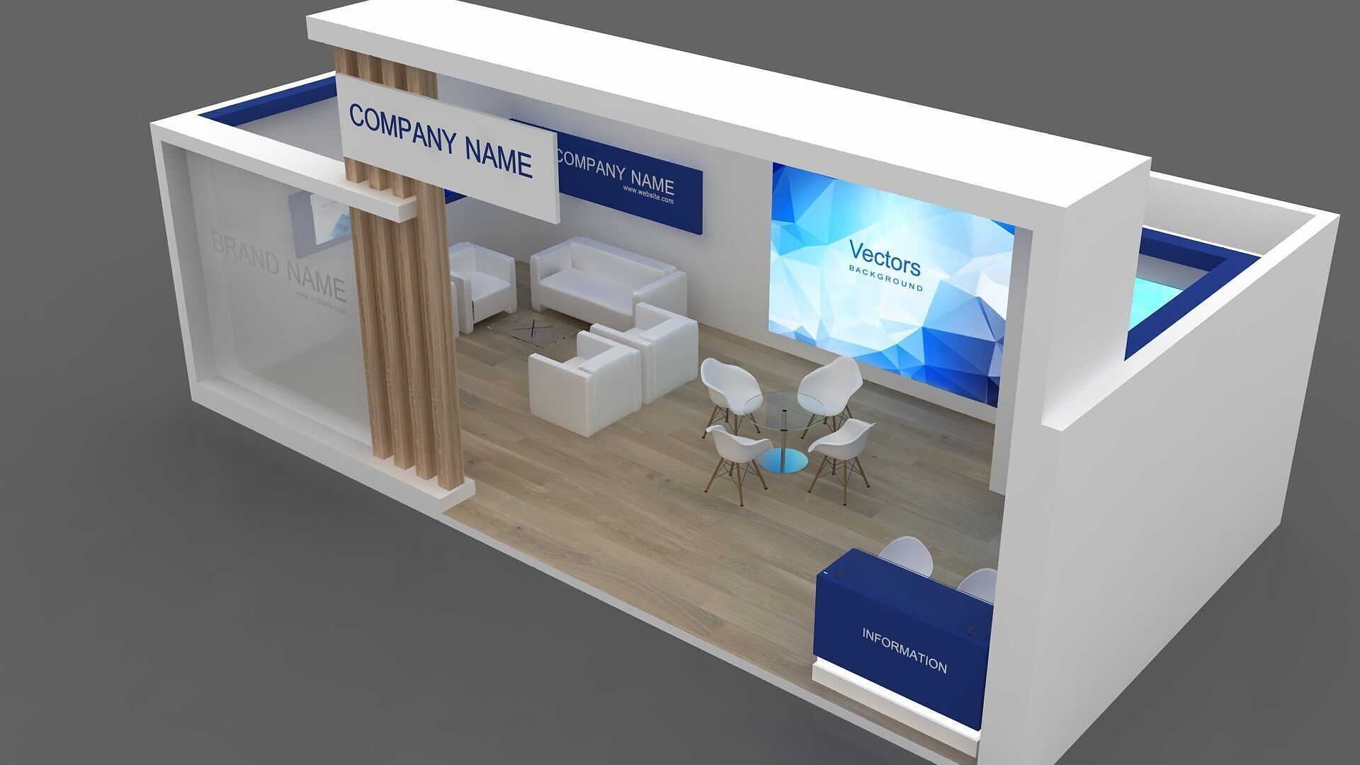 Exhibition 3D 3D model_4