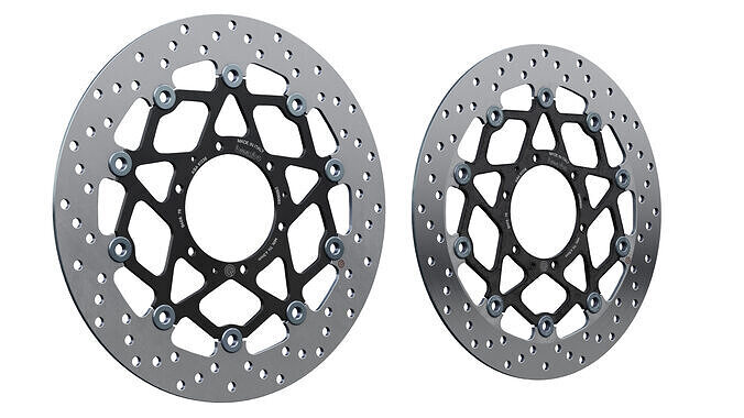 Brembo floating disc brake 320mm 3D model
