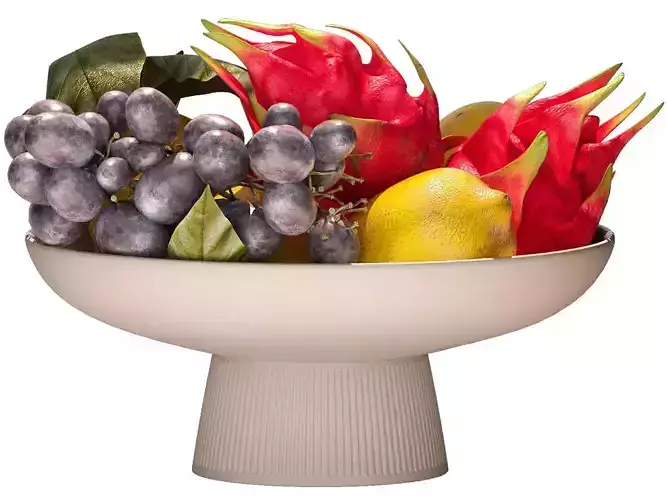 bowl of tropical fruits 10