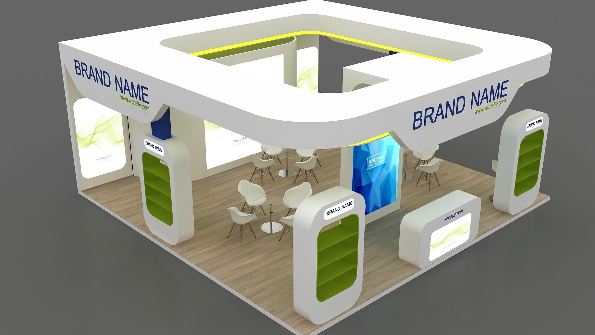 Exhibition 3D 3D model_4