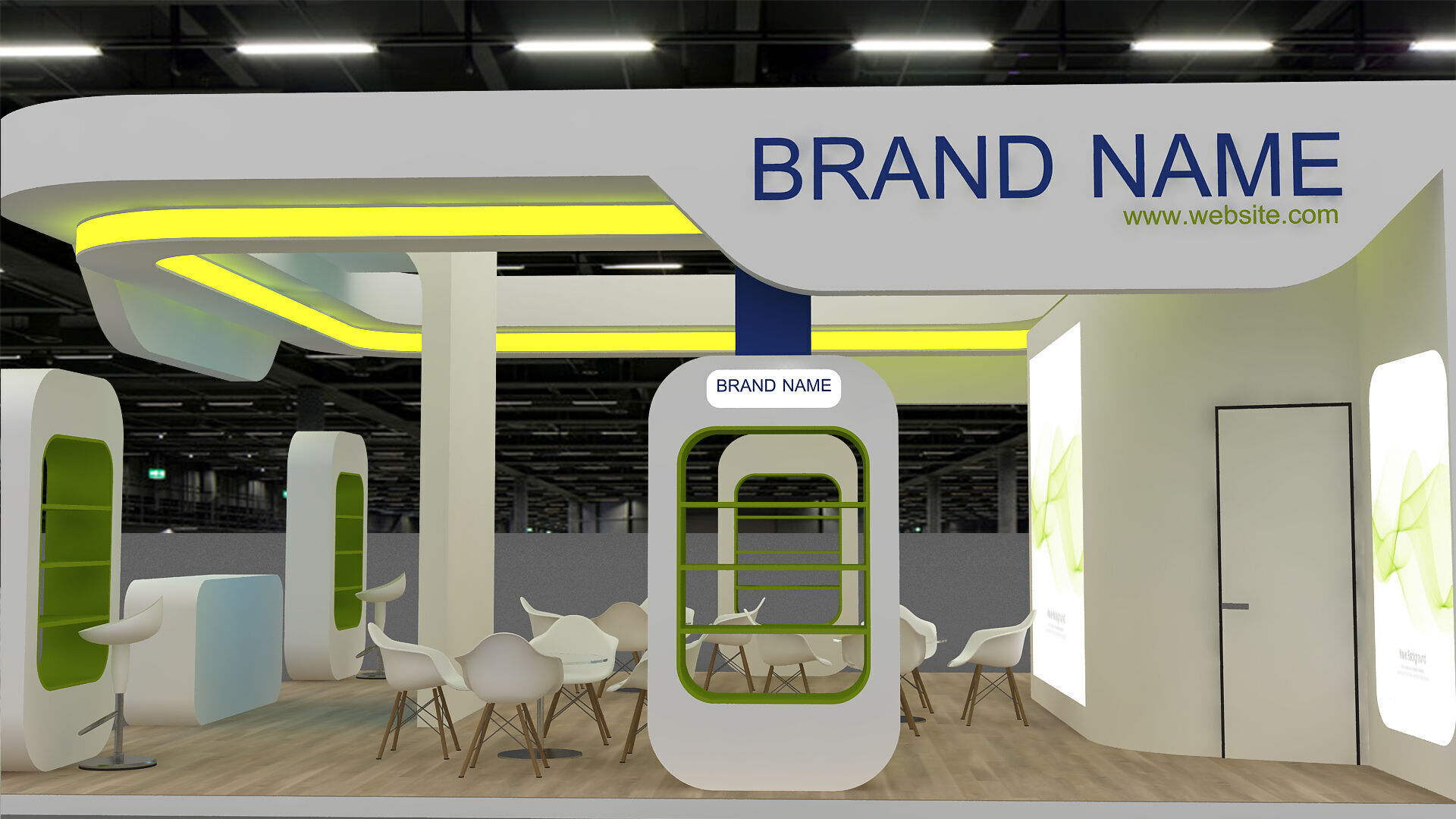 Exhibition 3D 3D model_3