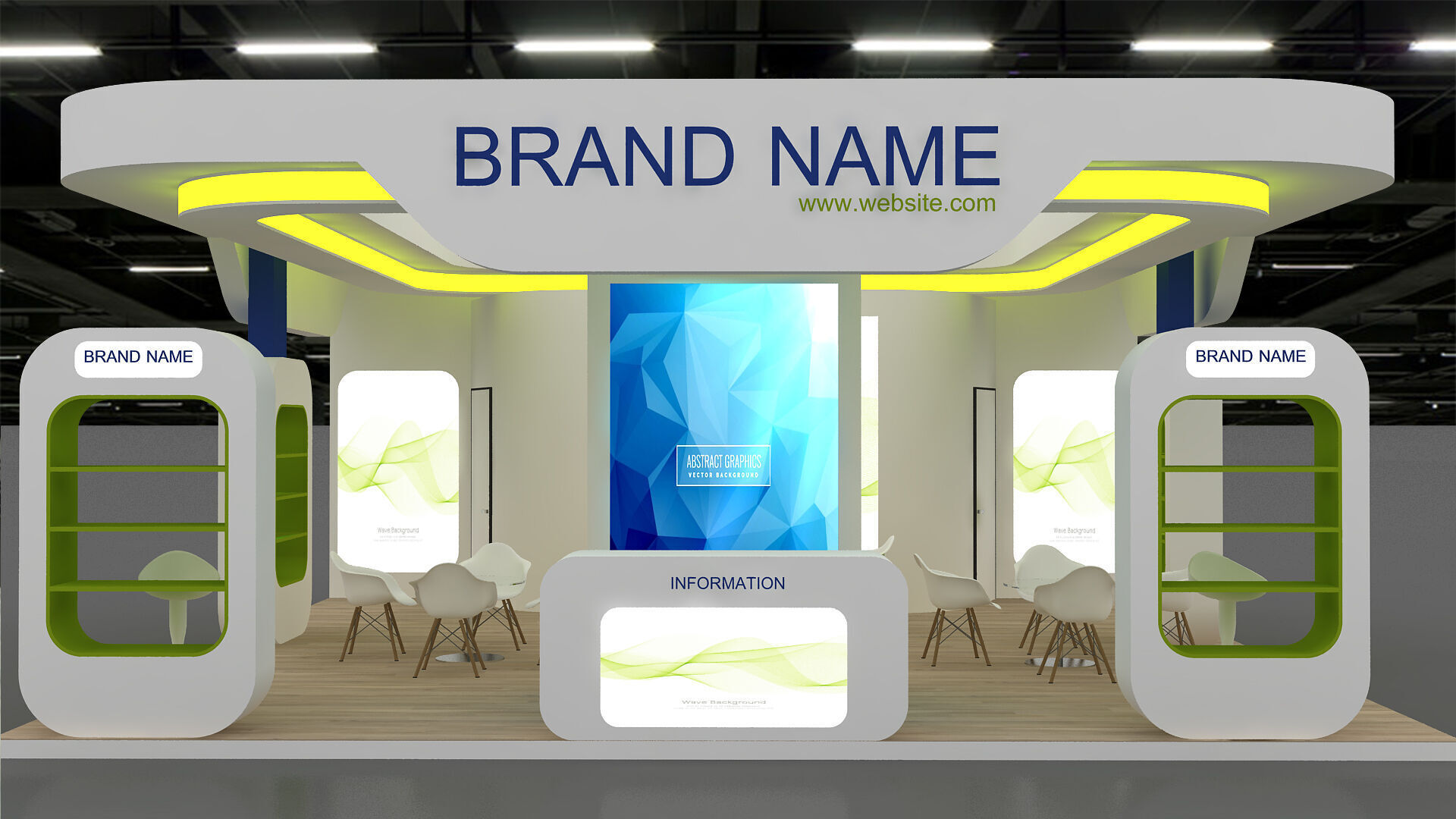 Exhibition 3D 3D model_1