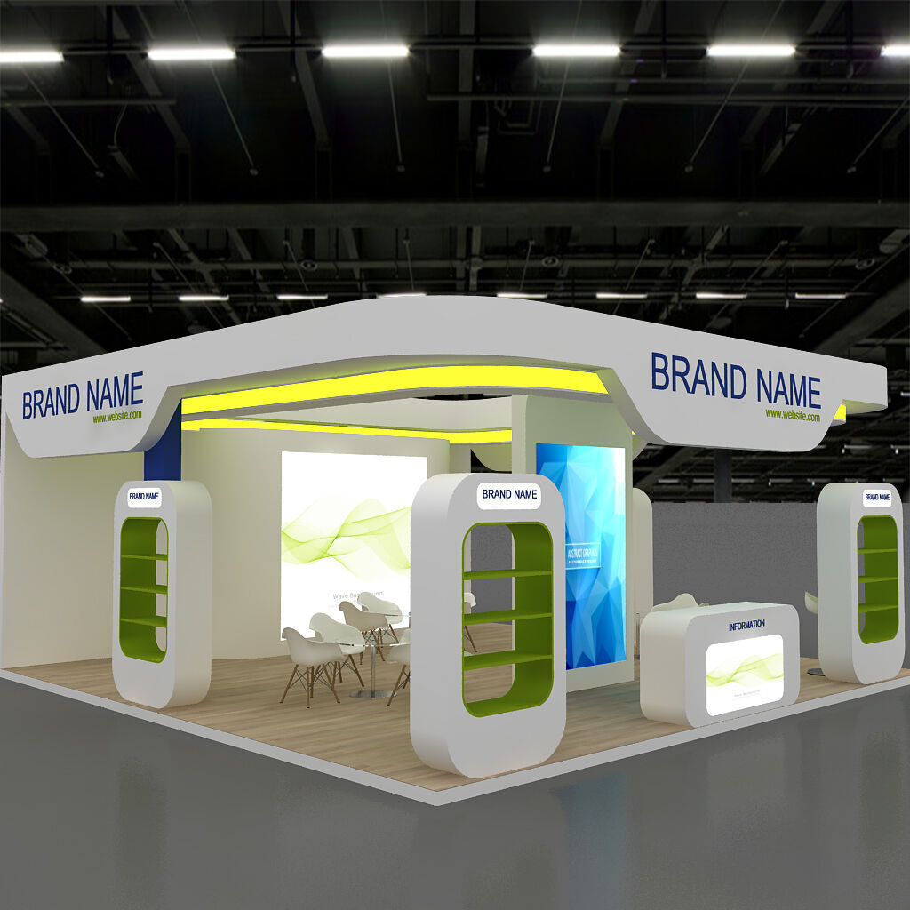 Exhibition 3D 3D model_5