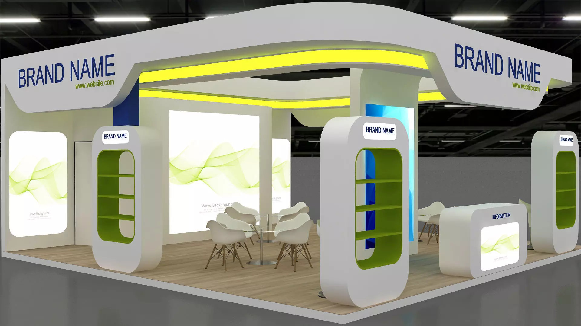 Exhibition 3D 3D model_0