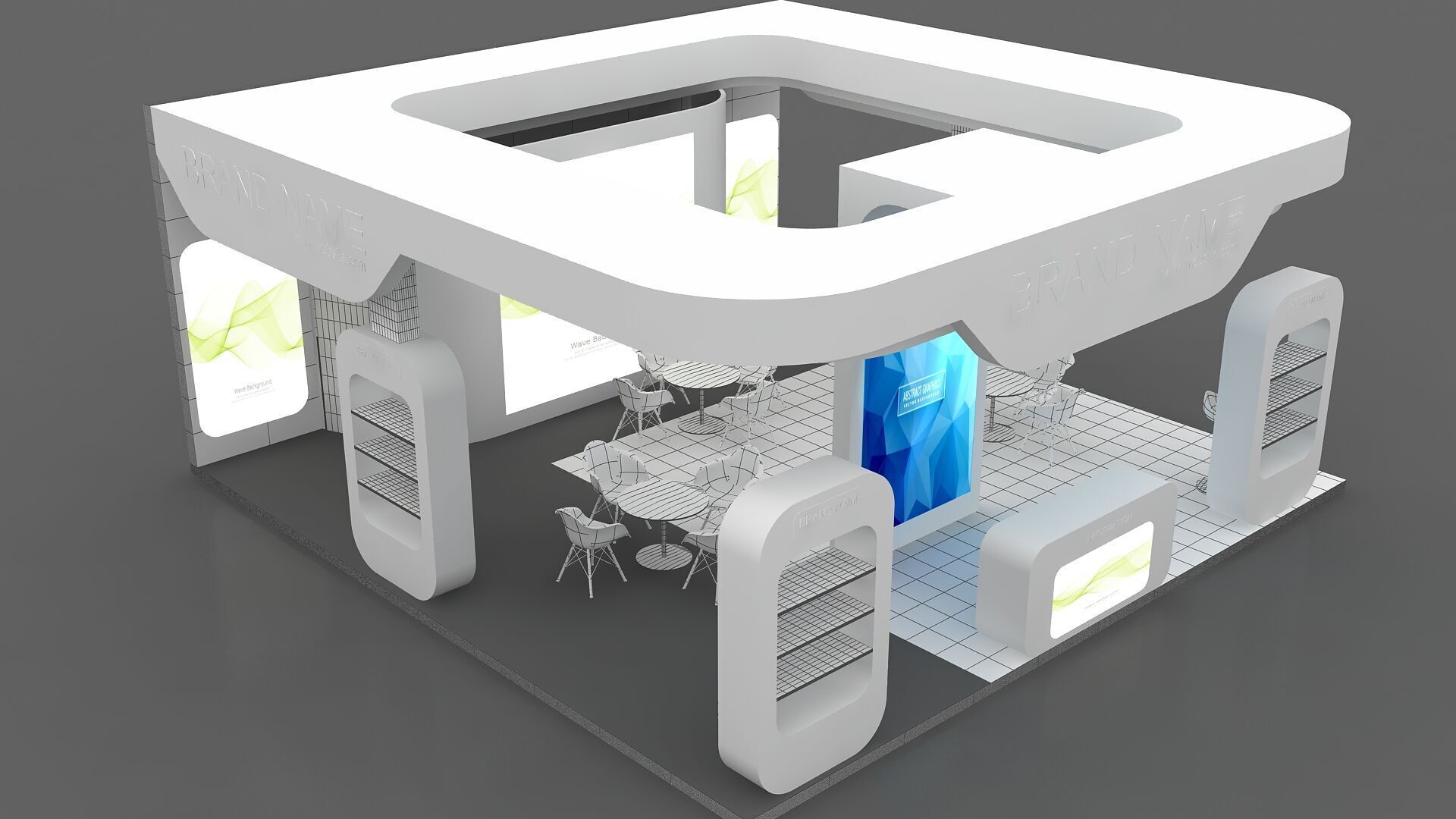 Exhibition 3D 3D model_6