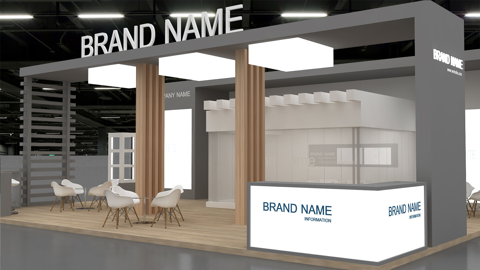 Exhibition 3D 3D model_2