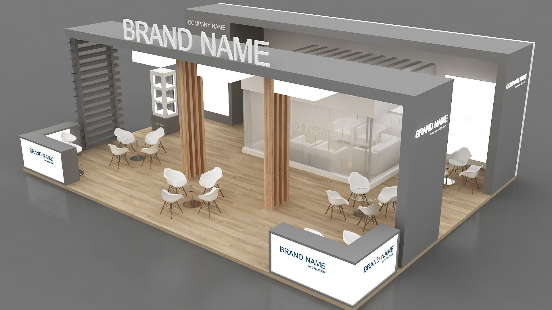 Exhibition 3D 3D model_6