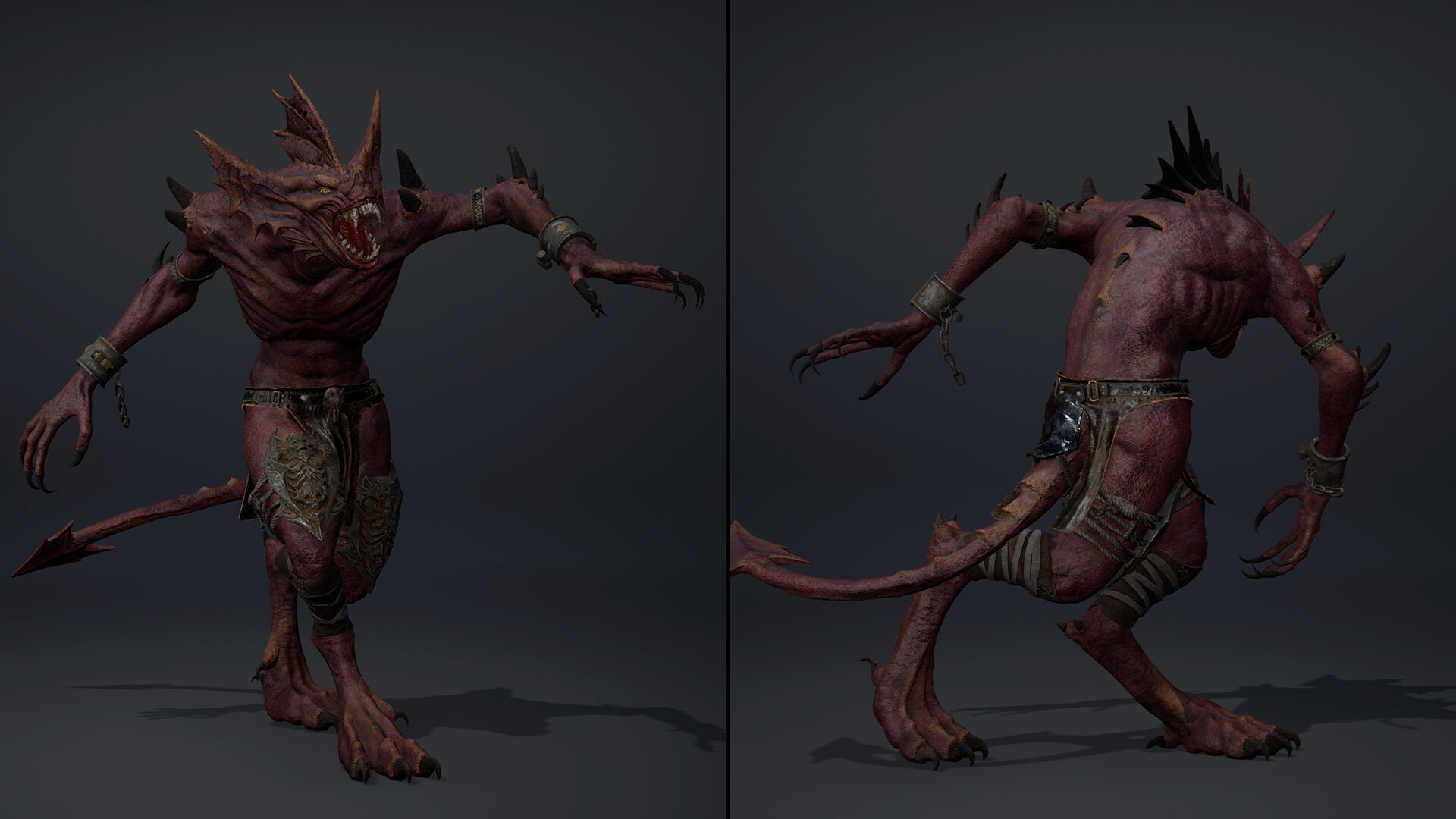 Embershadow Spicky Low-poly 3D model_17