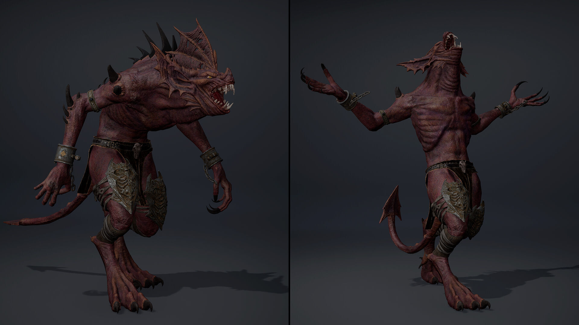 Embershadow Spicky Low-poly 3D model_18