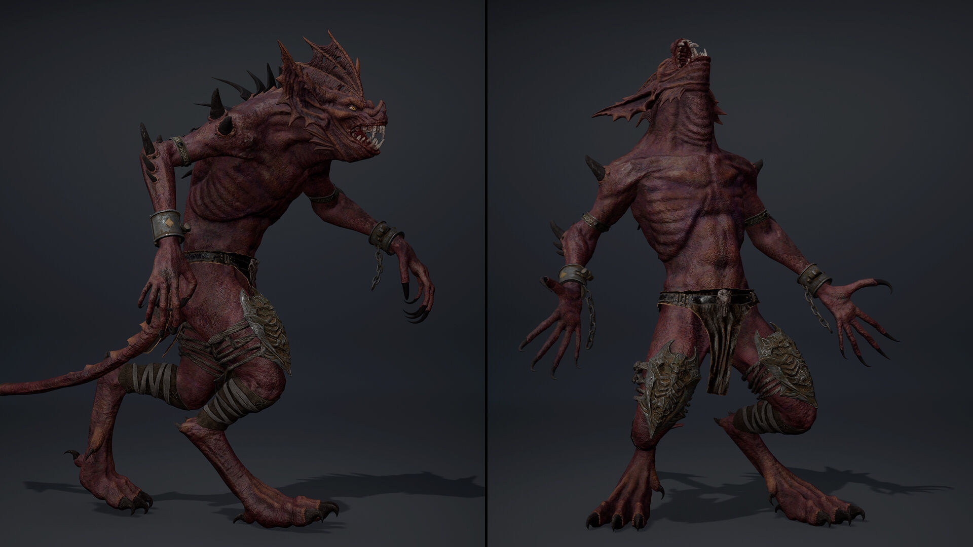 Embershadow Spicky Low-poly 3D model_21