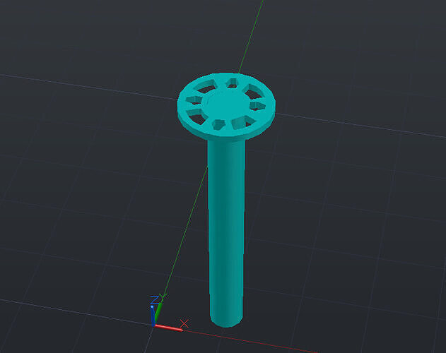 Vertical andamio 3D print model